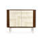Shelldon Solid Wood Bar Cabinet