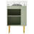 21.6" Bathroom Vanity, Combo Cabinet, Bathroom Storage Cabinet, Single Ceramic Sink, Left Side Storage, Bathroom Vanity-463173243