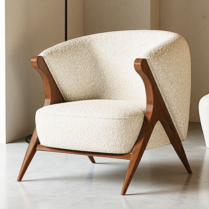 Chaise simple Wabi Sabi Style