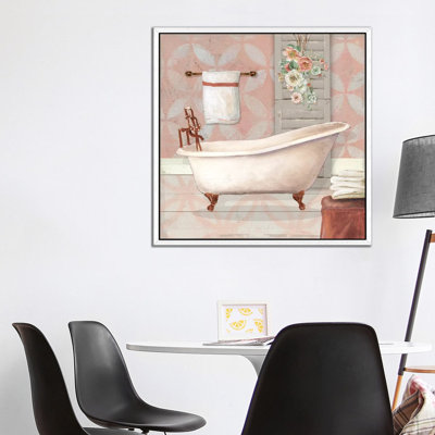 Blushing Bath I by Carol Robinson - Print on Canvas