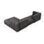 3 Seater Velvet Sofa & Chaise