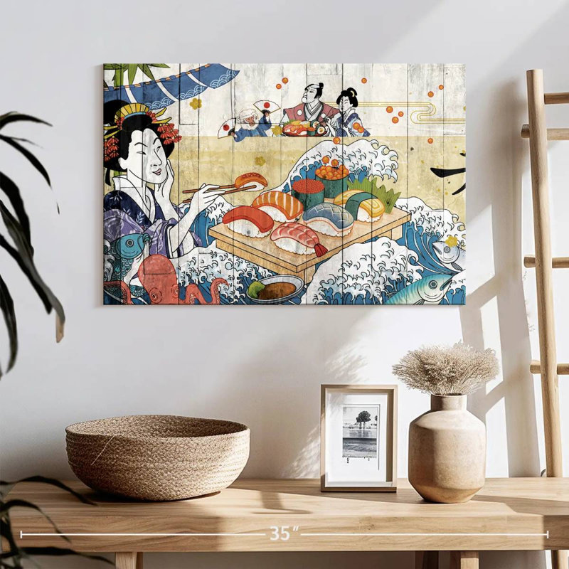 Yarlin japonais classique, H 16 po x l 24 po