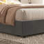 Lit rembourré en velours avec 4 tiroirs de rangement Better Home Products Izayah-812012408-812012411