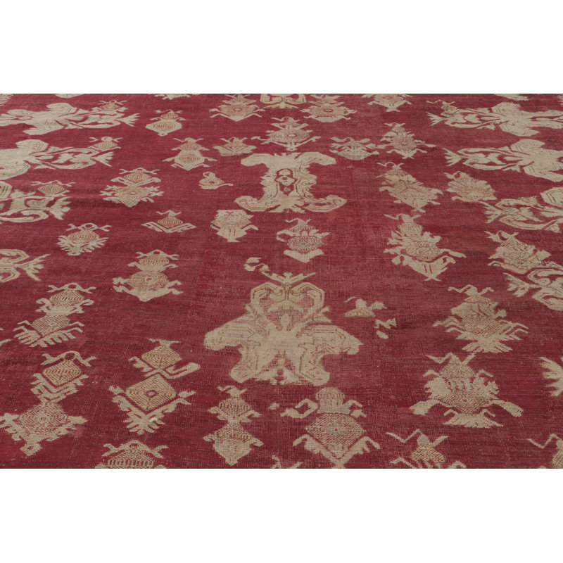Antique One-of-a-Kind 15’6X19’9 Hand Knotted Area Rug
