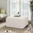 Upholstered Square Ottoman,Corduroy-997217289