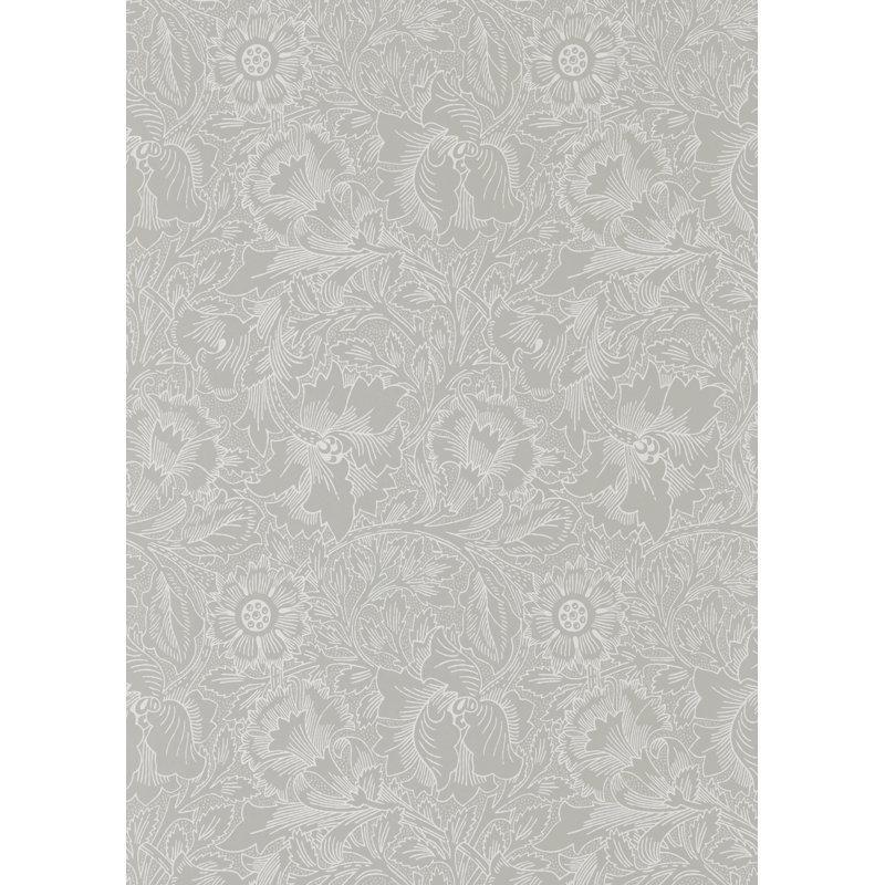 Pure Poppy 10.05m x 52cm Matte Roll, Dove/Chalk