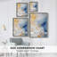 ABSTRACT Series, impression encadrée - bois massif-231235964