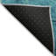 Tapis intérieur / extérieur bleu sarcelle lavable Elien - LOOMlan-1590853773