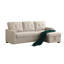 82" Modern Reversible Sleeper Sectional Pull Out Sofa Bed With Storage Chaise-525653566