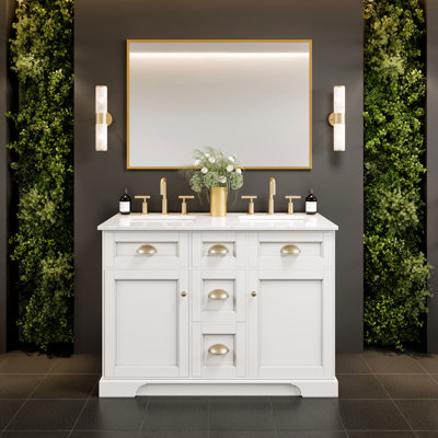 Didomenico 48" Double Bathroom Vanity Set