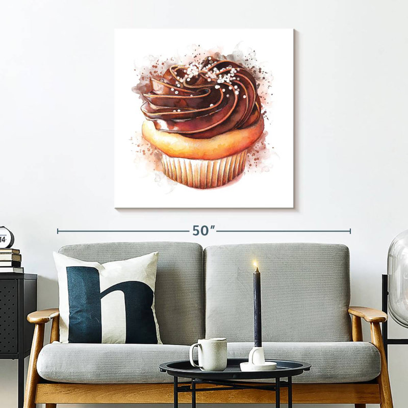 Petit gâteau aquarelle Yarlin, H 30 po x l 30 po
