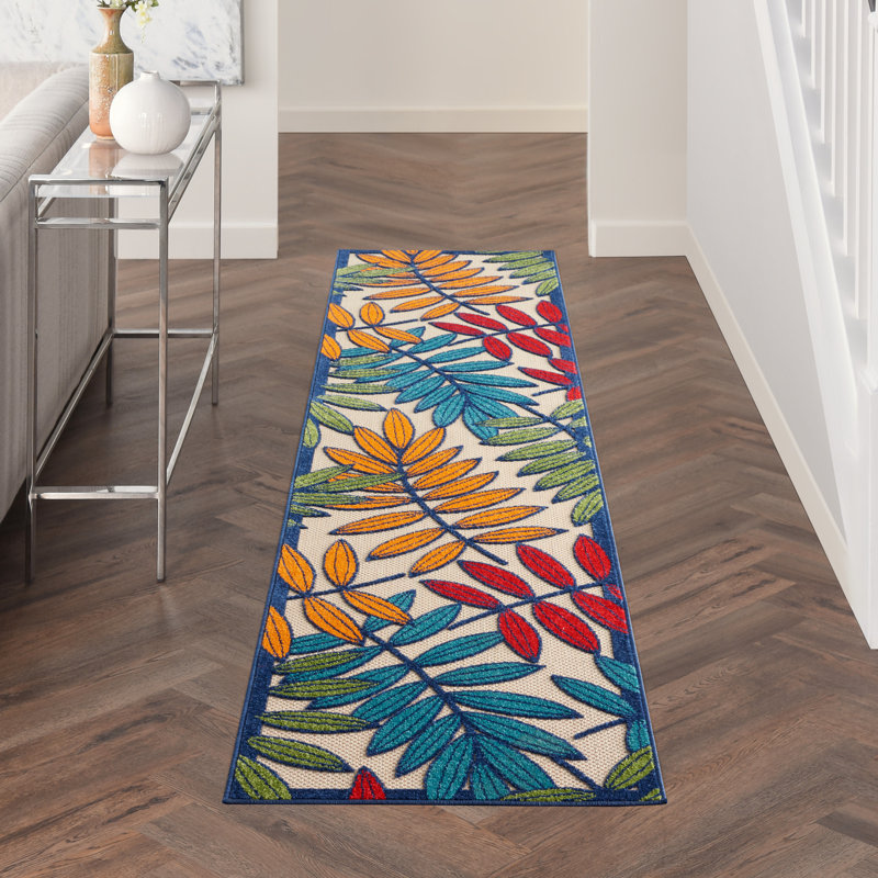 Eaglin Floral Indoor Rug, Runner 2'3" x 8'