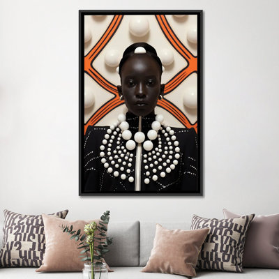 African High Fashion III - Wall Art Print - Framed Canvas