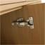 Meuble-lavabo autoportant de 60 po avec lavabo en résine, 4 portes à fermeture douce, chêne original, contreplaqué-2000643639