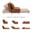 Mikell Upholstered Convertible Sleeper Accent Chair-166703140