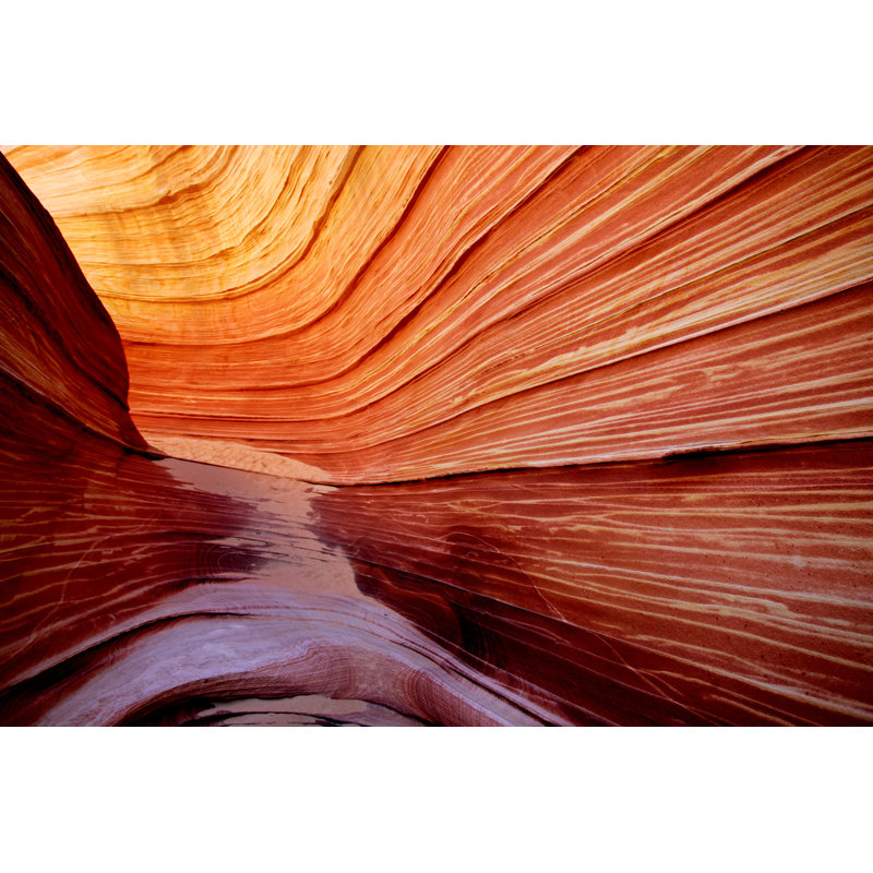 The Wave - Wrapped Canvas Print, 20cm H x 30cm W