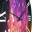 Horloge murale mauve-93382543