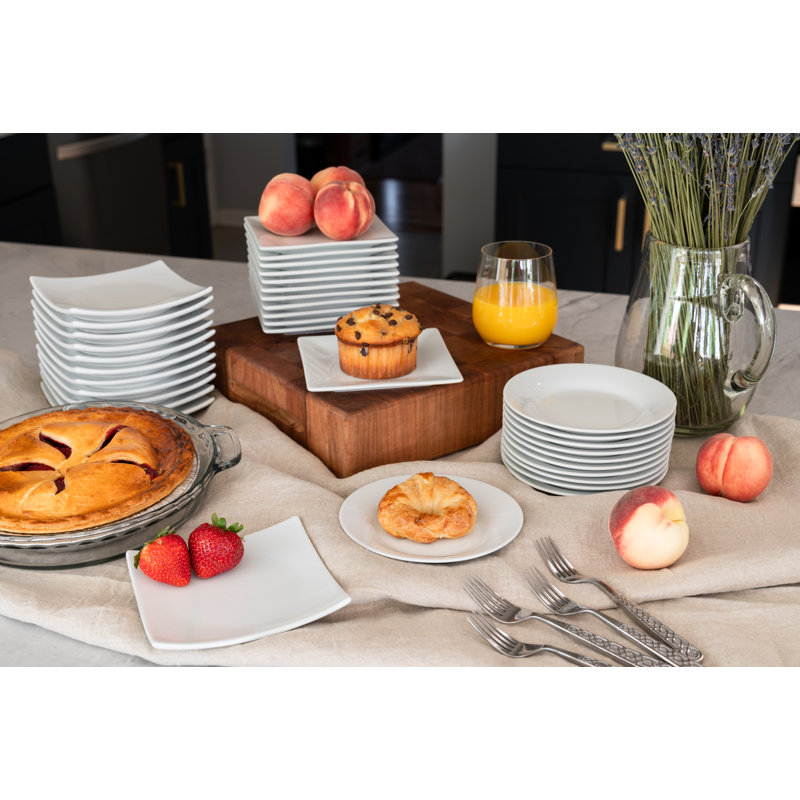 Catering 6" Square Appetizer Plate
