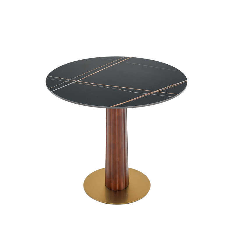 Table de salle à manger moderne, Noir