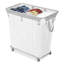 Metal Rolling Laundry Hamper