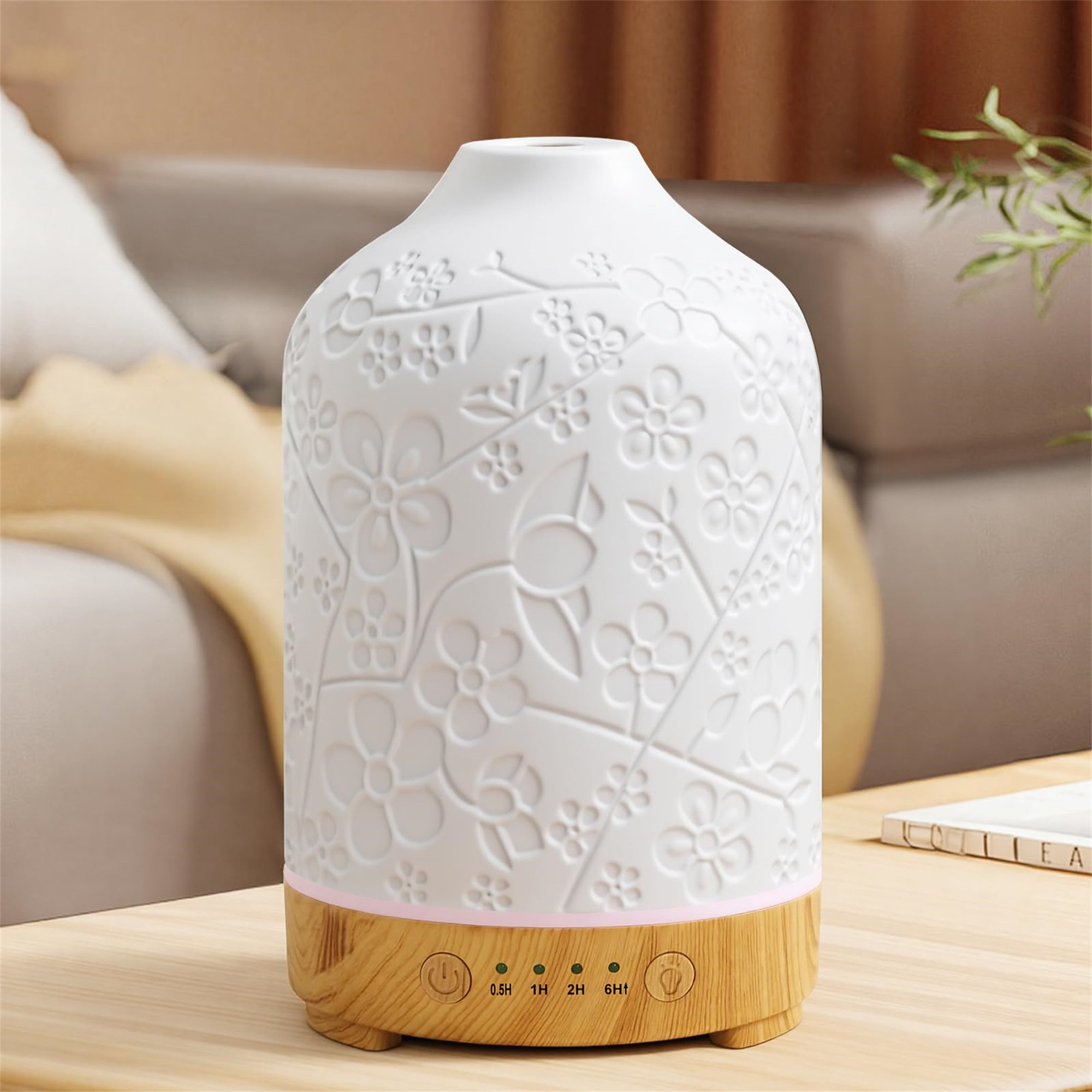 Symple Stuff 150Ml Electric Ceramic Essential Oil Diffuser | Wayfair.co.uk