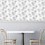 Honey  Hexa Glossy 3D Tile Stickers 30 x 15cm-667052589
