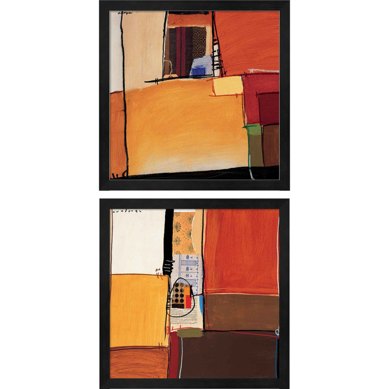 «Siempre» par Ivan Reyes, art encadré (ensemble de 2)