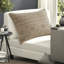 Ensembles de literie surdimensionnés brun clair, chenille de polyester, style sud-ouest pour le confort de la maison