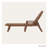POLYWOOD Nautical Chaise with Arms-543206