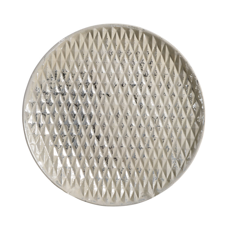 Wilberforce Wood Decorative Plate, 4cm H x 29.5cm W x 29.5cm D