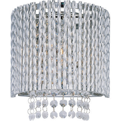Natalia Steel Flush Mounted Sconce