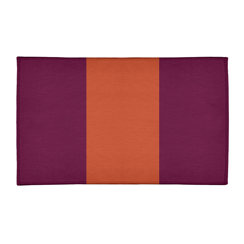 Tapis rose/orange, Rectangle 2 pi x 3 pi