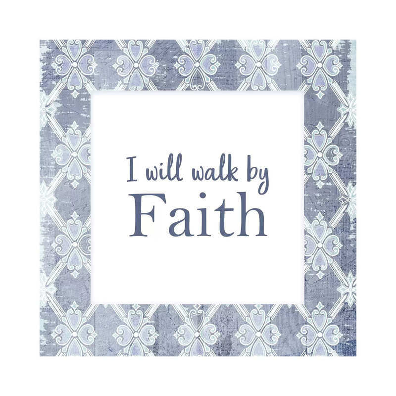 By Faith by Kimberly Allen - Print on Canvas, Wrapped Canvas, 93.98cm H x 93.98cm W x 3.81cm D