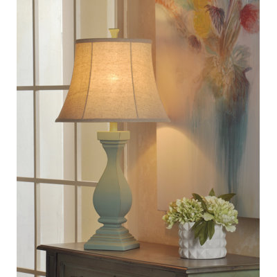 Lampe de table en poly 30 po
