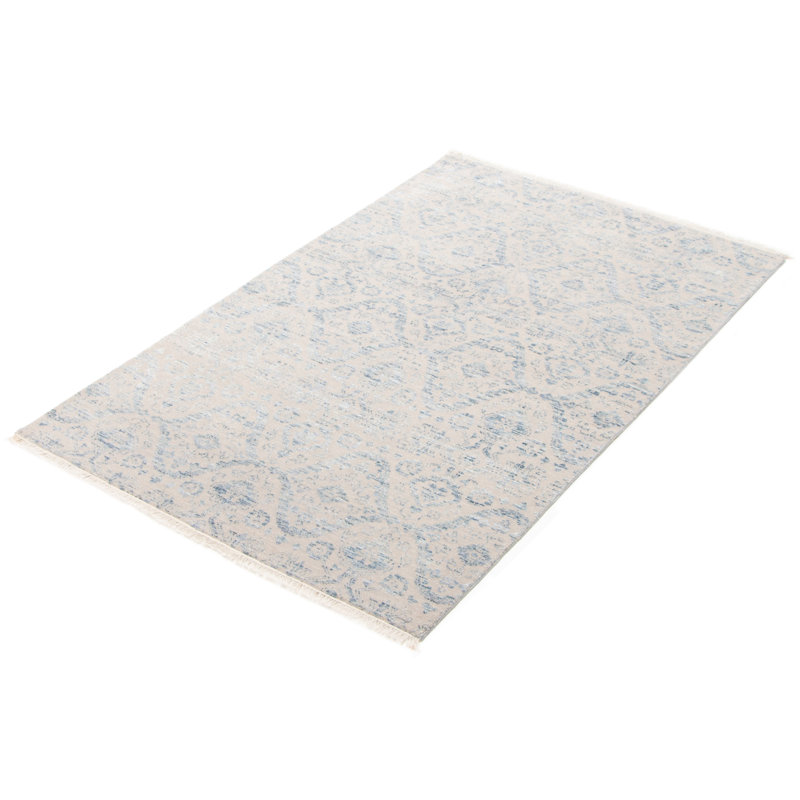 Tapis gris Heritage 4 pi 1 po x 6 pi 1 po
