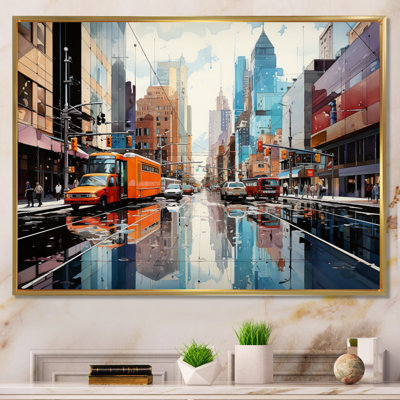 " Skyscrapers Urban Heights V "