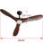 Bhradain 59.8'' Ceiling Fan with LED Lights