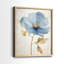 FLORAL Series XXXVII - reproduction encadrée de qualité supérieure - prête à être accrochée - aucun clou requis - aucun clou requis