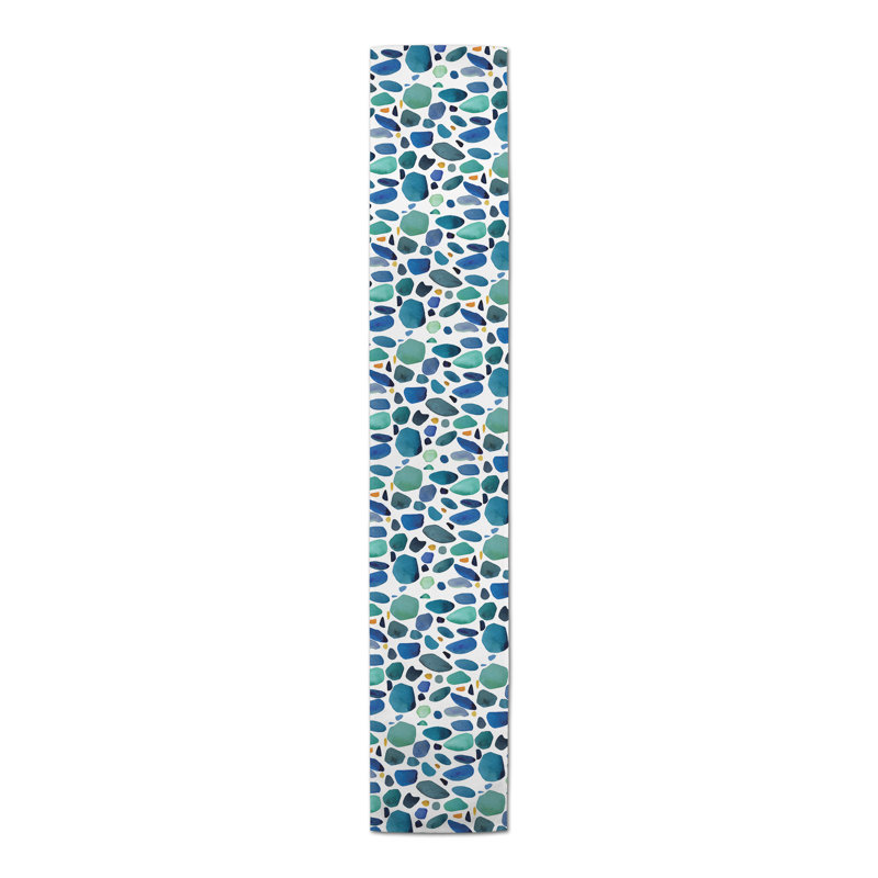 Danila Rectangular Polyester Table Runner, 72" L x 16" W