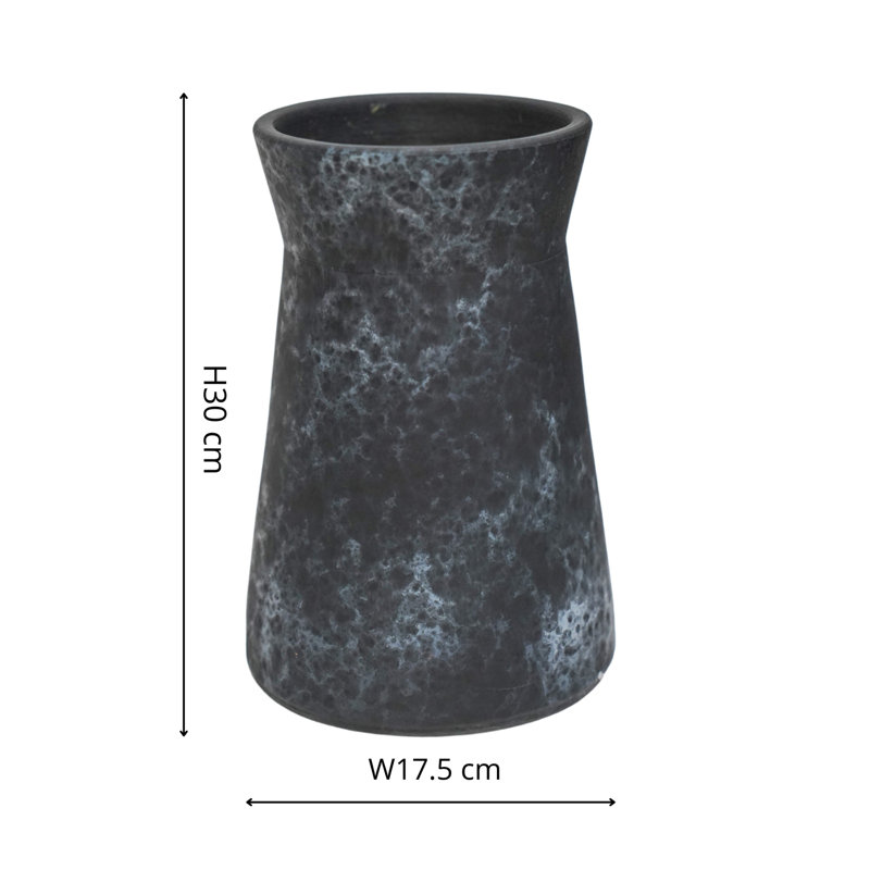 Handmade Ceramic Table Vase, Blue