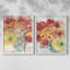 Impression florale I-Premium encadrée Floral Treats - prête à être accrochée - aucun clou requis-48394715-48394705