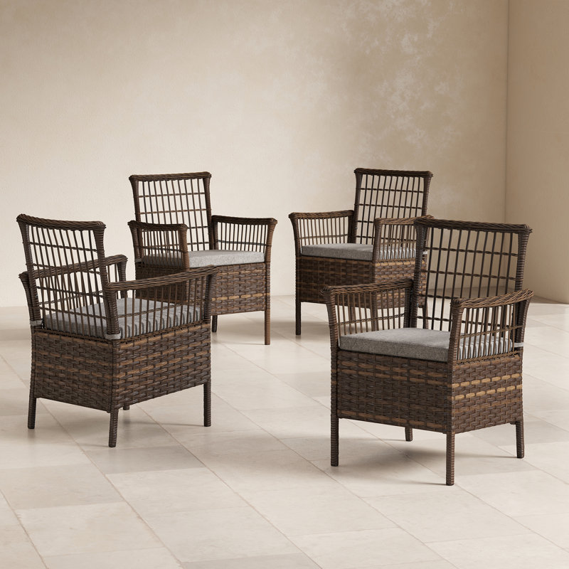 Wicker Patio Dining Chair
