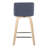 Toriano Swivel Upholstered Counter Stool-94351943