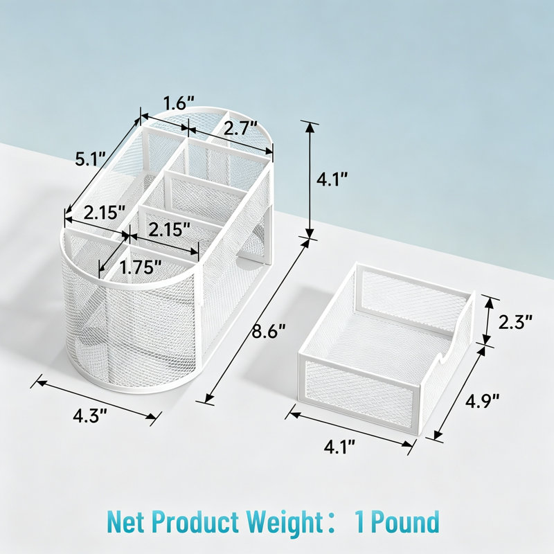 Iron Desk Organiser
