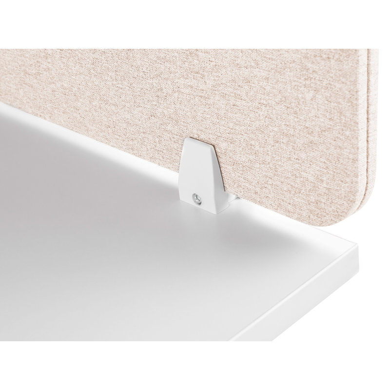 Wally Desk Dividers, 160cm x 40 cm, Beige