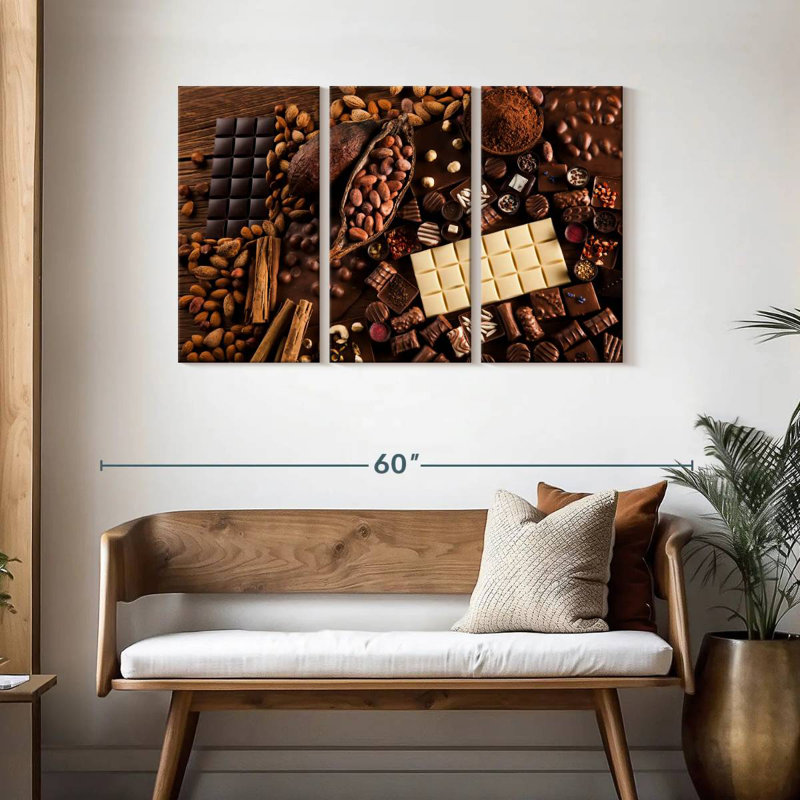 Yarlin Chocolate Bliss, 28" H x 45" W