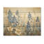 «Blue Bonnets Field Tranquility I - Blue Bonnets», art mural sur bois de pin naturel-848506571
