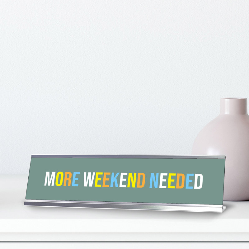 Desk Sign
