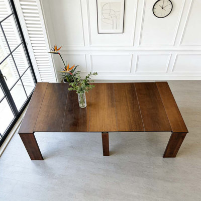 Multifunctional extendable console table
