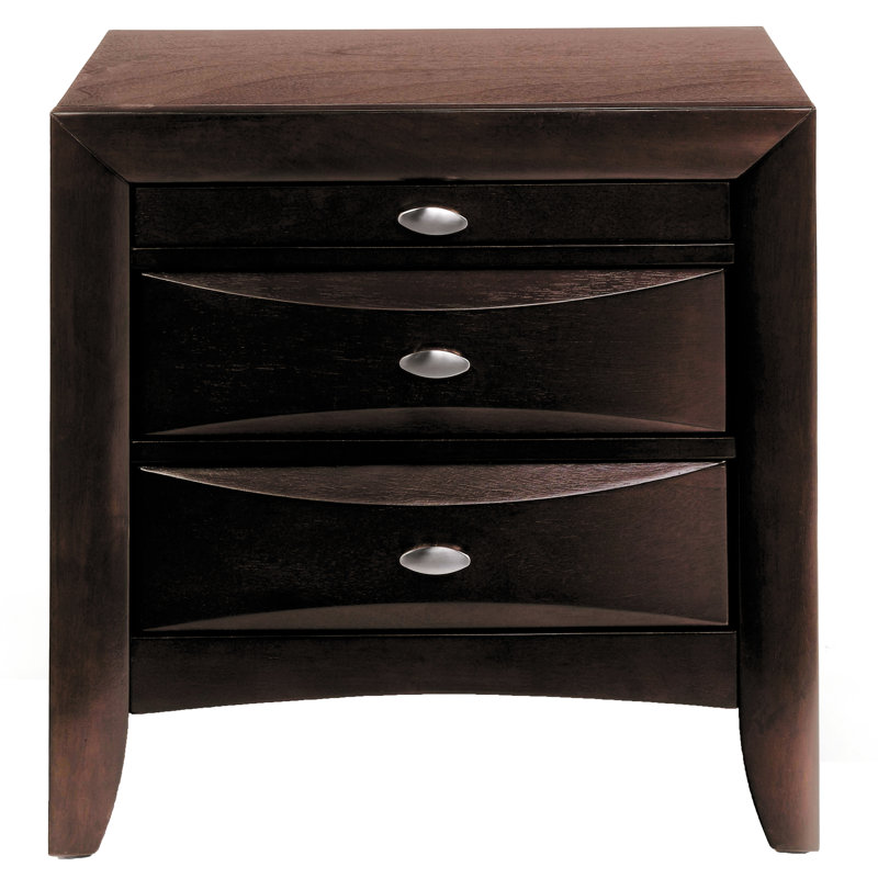 Table de chevet 2 pour la chambre à coucher - Améliorez le style et la fonctionnalité dans un rangement moderne à 2 tiroirs